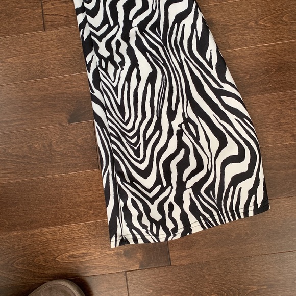 Zebra print flares pants - Picture 3 of 5